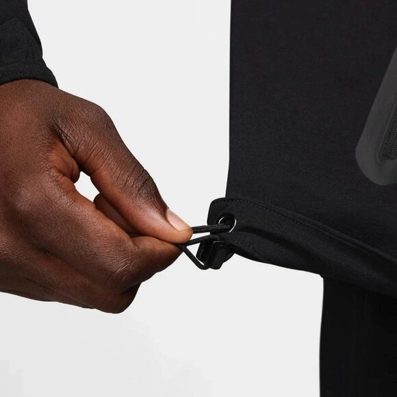 Nike Tech Woven Full Zip Men's Hooded Jacket Black Sz L Large MRSP $130 - Picture 4 of 9